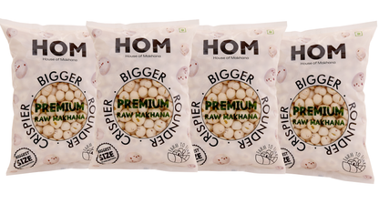 Raw Makhana - Pack of 4
